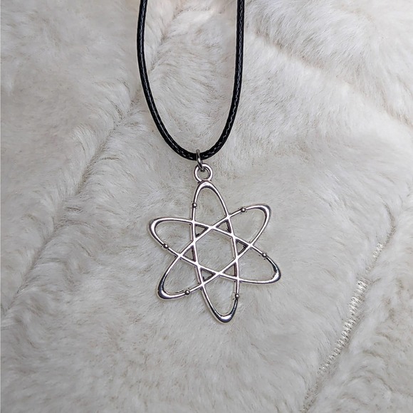 Atom Charm Necklace - Picture 3 of 3